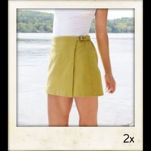 💋 Belted Wrap Mini Skirt